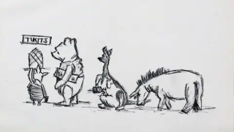 Ewbank’s Auctions Piglet, Pooh, Kanga and Eeyore