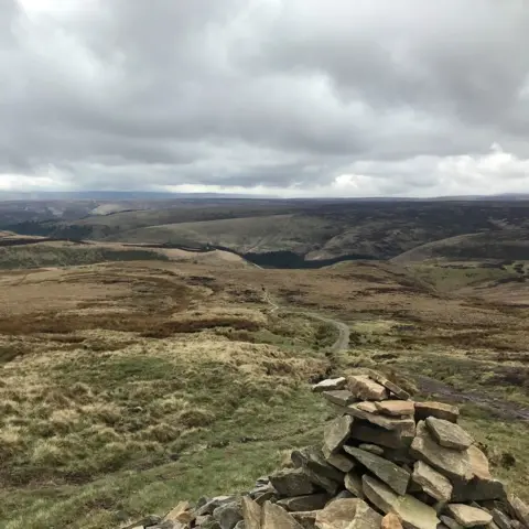 Keith Jump Howden Moors in the Peak District's Upper Derwent Valley in Sheffield
