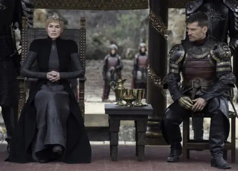 HBO Cersei and Jamie Lannister