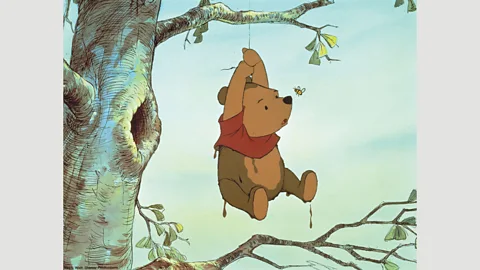 ZUMA Press, Inc./Alamy AA Milne wanted to leave more of a legacy than the ‘bear of very little brain’, shown here in the 1977 Disney film (Credit: ZUMA Press, Inc./Alamy)
