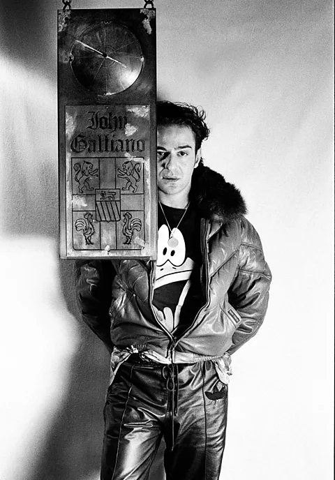 Barry Marsden John Galliano in the 1980s – a new documentary tells the story of his fall from grace following his anti-Semitic remarks in 2011 (Credit: Barry Marsden)