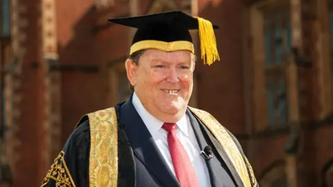 QUB Dr Moran was a former chief executive of the Mutual of America life insurance company