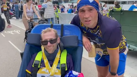 BBC Kevin Sinfield and Rob Burrow