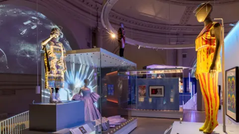 V&A Billie Eilish and Blondie costumes