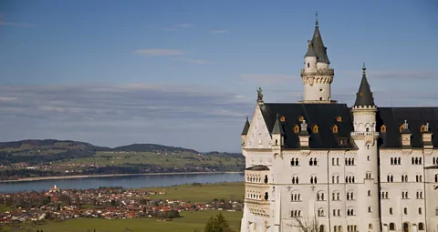 Schloss Neuschwanstein in Bavaria was the inspiration for Disneylandâs Sleeping Beauty Castle. (Lee Foster/LPI)