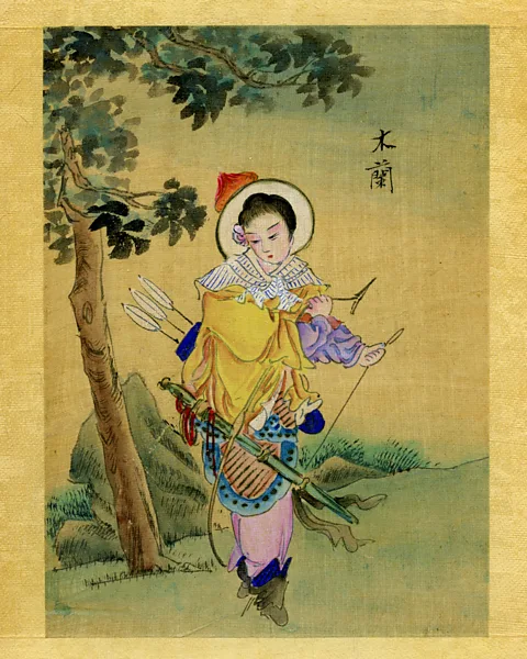 Getty Images Stories of warrior women such as the ancient Chinese folk hero Mulan exist in many different cultures around the world (Credit: Getty Images)